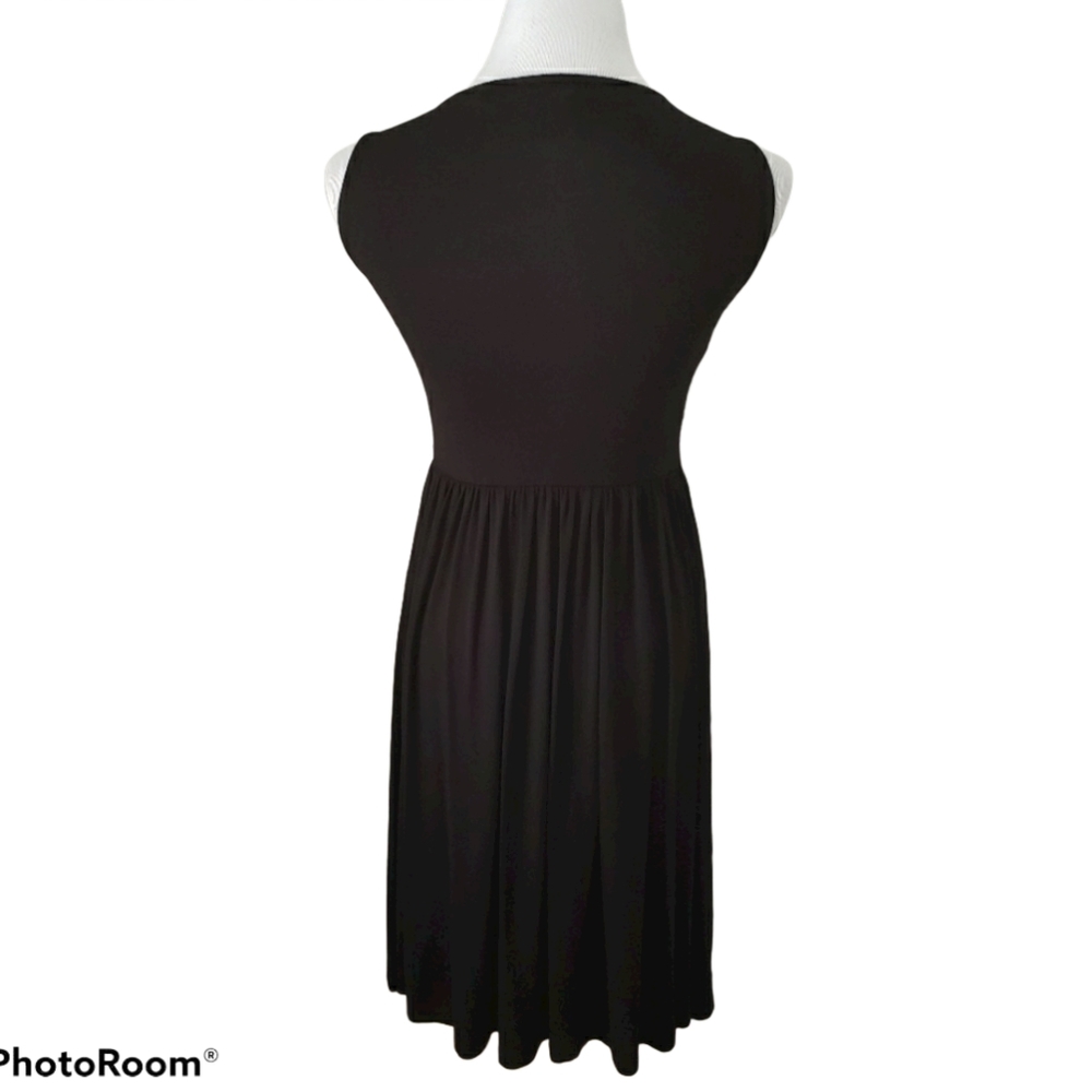 ANTHRO Girls From Savoy Sleeveless Faux Wrap Dress Size Small - Picture 4 of 8